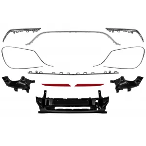 Pachet Exterior compatibil cu Mercedes S-Class W222 Facelift (2013-08.2020) S63 Design-image-6096411