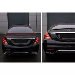 Pachet Exterior compatibil cu Mercedes S-Class W222 Facelift (2013-08.2020) S63 Design-image-6096421
