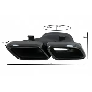 Body Kit suitable for Mercedes S-Class Coupe C217 Sport Line (2015-2021) S63 Design