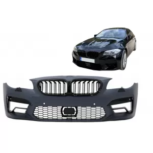image-0-Frontstoßstange & Zentrale Gitter für BMW 5er F10 F11 2011-2017 M5 2020 Look