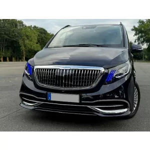 Kit carrosserie Pare-chocs pour Mercedes Classe V W447 2014-03.2019 2020 Design Calandre-image-6107973