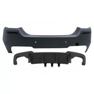 Pachet Exterior compatibil cu BMW Seria 5 F10 (2011-2014) M-Technik Design-image-6098406