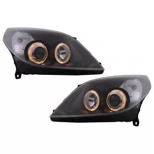 image-25-Фарове Angel Eyes подходящи за Opel Vectra C Signum Facelift (09.2005-2008) Черен