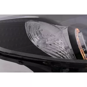 Faruri Angel Eyes compatibil cu Opel Vectra C Signum Facelift (09.2005-2008) Negru-image-6098049
