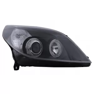 Faruri Angel Eyes compatibil cu Opel Vectra C Signum Facelift (09.2005-2008) Negru-image-6098051