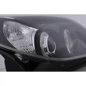 Faruri Angel Eyes compatibil cu Opel Vectra C Signum Facelift (09.2005-2008) Negru-image-6098053