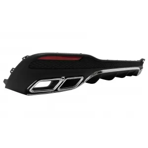 Body Kit für Mercedes GLE W166 SUV 15–18 Stoßfänger Luftdiffusor Schalldämpfer Tipps-image-6098161