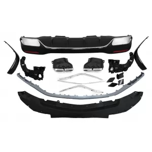Body Kit für Mercedes GLE W166 SUV 15–18 Stoßfänger Luftdiffusor Schalldämpfer Tipps-image-6098166