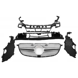 Body Kit für Mercedes GLE W166 SUV 15–18 Stoßfänger Luftdiffusor Schalldämpfer Tipps-image-6098167