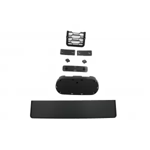 Ohne Emblem Kühlergrill für Audi A3 8V Facelift 17-18 Glänzend Schwarz RS3 Look-image-6098485