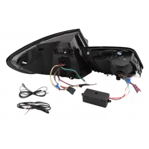 LED hátsó lámpa BMW 5 F10 (2011-2017) dinamikus irányjelzővel, G30 dizájnra frissítő-image-6098212