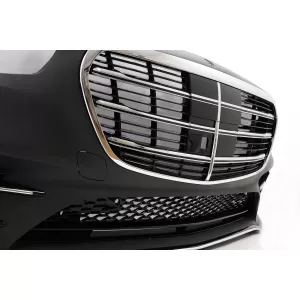 Umbau Bodykit für Mercedes S-Klasse W223 Limousine 2020+ S450 Design Stoßstange Kühlergrill-image-6098728