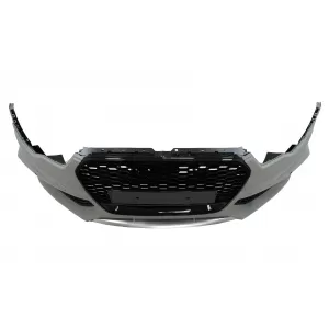 Stoßstange für Audi A6 C7 4G 2011-2015 Kühlergrill Wabengitter RS6 Design SRA PDC-image-6099394