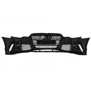 Stoßstange für Audi A6 C7 4G 2011-2015 Kühlergrill Wabengitter RS6 Design SRA PDC-image-6099399