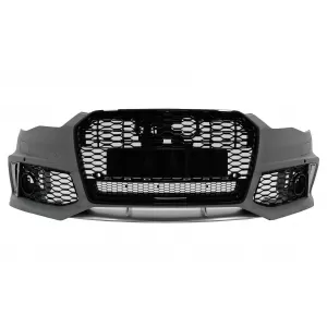 Front Bumper with Central Grille suitable for Audi A6 C7 4G Facelift (2015-2018) RS6 Design