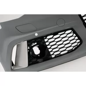 Front Bumper with Central Grille suitable for Audi A6 C7 4G Facelift (2015-2018) RS6 Design