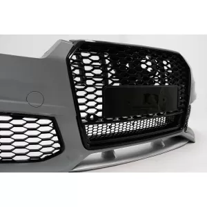 Front Bumper with Central Grille suitable for Audi A6 C7 4G Facelift (2015-2018) RS6 Design