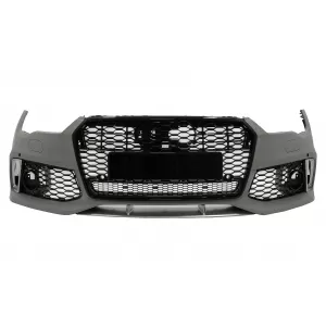 Front Bumper With Central Grille suitable for Audi A7 4G Facelift (2015-2018) RS7 Design