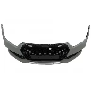 Front Bumper With Central Grille suitable for Audi A7 4G Facelift (2015-2018) RS7 Design