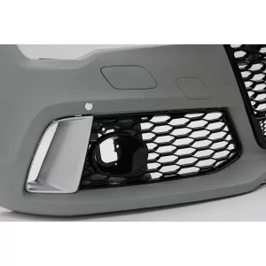 Front Bumper With Central Grille suitable for Audi A7 4G Facelift (2015-2018) RS7 Design