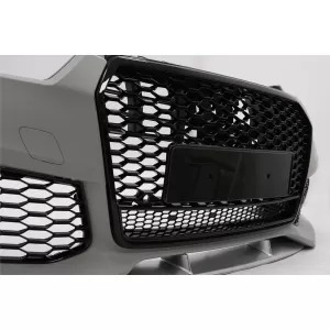 Front Bumper With Central Grille suitable for Audi A7 4G Facelift (2015-2018) RS7 Design