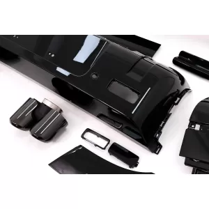 Body Kit подходящ за Land Rover Defender SUV L663 (2019-Up) Piano Black-image-6099599