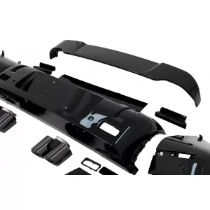 Body Kit подходящ за Land Rover Defender SUV L663 (2019-Up) Piano Black-image-6099618