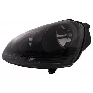 Headlights suitable for VW Golf 5 V (10.2003-2009) Jetta (2005-2010) All Black