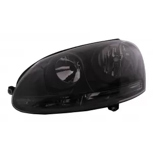 Headlights suitable for VW Golf 5 V (10.2003-2009) Jetta (2005-2010) All Black