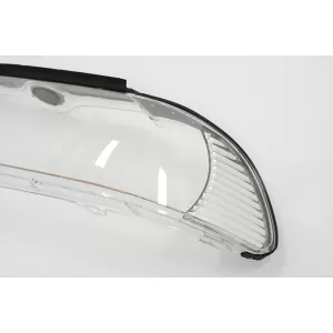 Headlight Lens Left Side Clear suitable for BMW 5 Series E39 (1995-2000)
