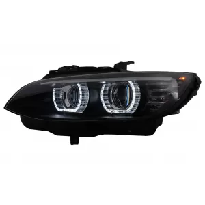 Scheinwerfer 3D LED Angel Eyes für BMW 3er E92 E93 2006-2010 U-Type HID-image-6099638