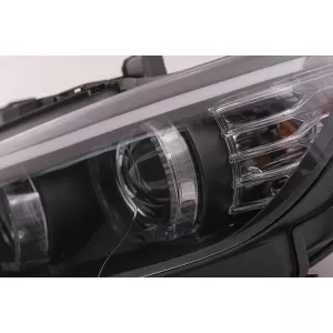 Scheinwerfer 3D LED Angel Eyes für BMW 3er E92 E93 2006-2010 U-Type HID-image-6099652