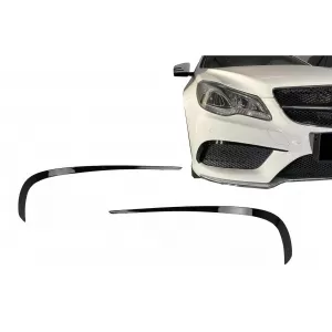 image-28-Front Bumper Flaps Side Fins Flacs suitable for Mercedes E-Class C207 Coupe A207 Cabriolet Facelift Sport Line (2013-2017)
