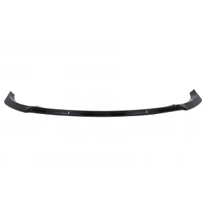 Front Bumper Spoiler Lip suitable for Tesla Model Y (2020-Up) Piano Black Add-On