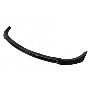 Front Bumper Spoiler Lip suitable for Tesla Model Y (2020-Up) Piano Black Add-On