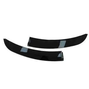 Prelungire Bara Fata compatibil cu BMW Seria 3 E90 E91 Sedan Touring LCI (2008-2011) Negru Lucios-image-6100539