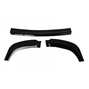 Stoßstange Erweiterung Spoiler Lippe Spoilerlippe für VW ID3 2019-2022 Glänzend Schwarz-image-6100570