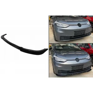 Stoßstange Erweiterung Spoiler Lippe Spoilerlippe für VW ID3 2019-2022 Glänzend Schwarz-image-6101335