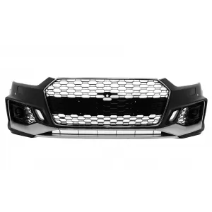 image-9-Stoßstange für Audi A5 F5 2017-2019 Kühlergrill Unterlippe Racing Look PDC SRA