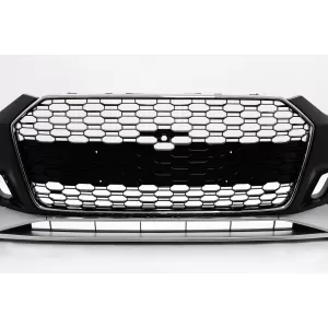 Paraurti per Audi A5 F5 2017-2019 Griglia labbro inferiore Racing Look PDC SRA-image-6099688