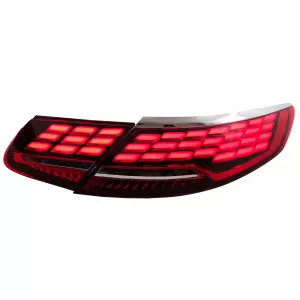 Stopuri Full LED compatibil cu Mercedes S-Class Coupe C217 Cabrio A217 (2015-2017) Facelift S63 S65 Design-image-6101057