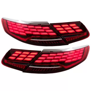 Stopuri Full LED compatibil cu Mercedes S-Class Coupe C217 Cabrio A217 (2015-2017) Facelift S63 S65 Design-image-6101058