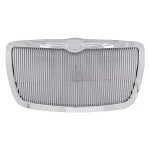 image-75-Front Grille suitable for Chrysler 300C Sedan Avant (2004-2010) Vertical Chrome Edition