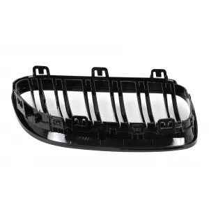 Front Kidney Grilles suitable for BMW 3 Series E92 E93 Coupe Convertible LCI (2010-2015) Double Stripe Piano Black