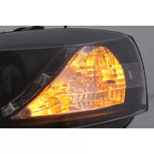 Phares LED DRL pour Opel Astra G 09.1997-02.2004 Feux Diurnes Noirs-image-6101033