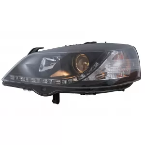 Phares LED DRL pour Opel Astra G 09.1997-02.2004 Feux Diurnes Noirs-image-6101034