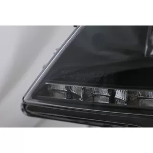 Phares LED DRL pour Opel Astra G 09.1997-02.2004 Feux Diurnes Noirs-image-6101040