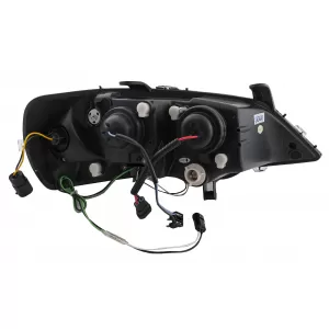Phares LED DRL pour Opel Astra G 09.1997-02.2004 Feux Diurnes Noirs-image-6101041
