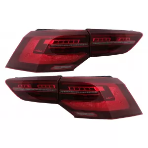 Full LED hátsó lámpák VW Golf VIII Hatchback Mk8 MQB (2020-Up) dinamikus szekvenciális irányjelzővel-image-6102024