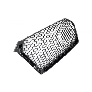 Front Grille suitable for Audi A4 B9 8W (2016-2018) Sedan Avant RS Design Glossy Black